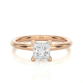 18KT Female Solitaire 3.69 Ring