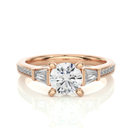 18KT Female Side Stone 5.16 Ring