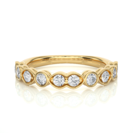 18KT Female Bands 3.8 Ring
