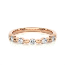 18KT Female Bands 1.2 Ring