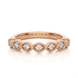 18KT Female Bands 4 Ring