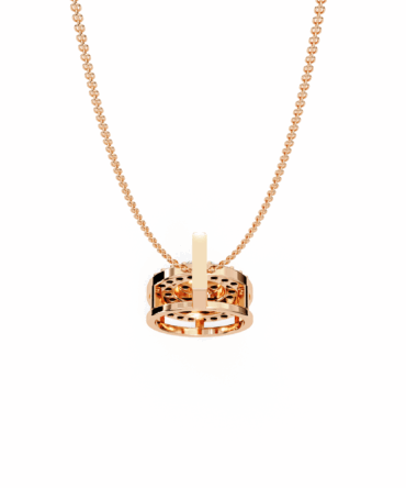 FEMALE HALO PENDENT - Rose