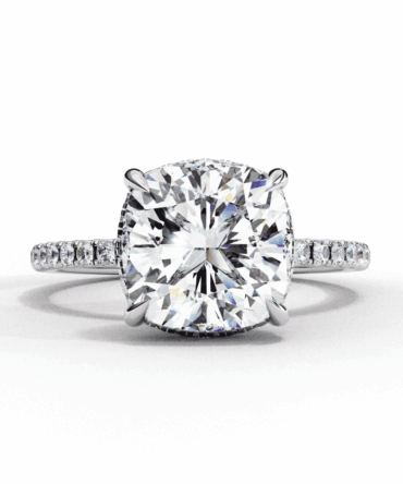 FEMALE HIDDEN HALO RING