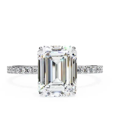 FEMALE HIDDEN HALO RING