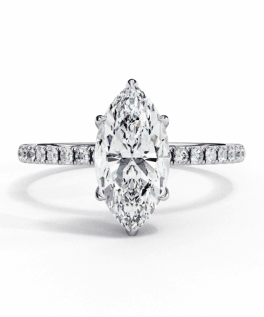 FEMALE HIDDEN HALO RING