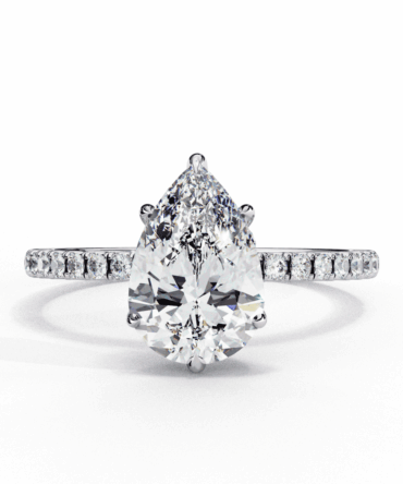 FEMALE HIDDEN HALO RING