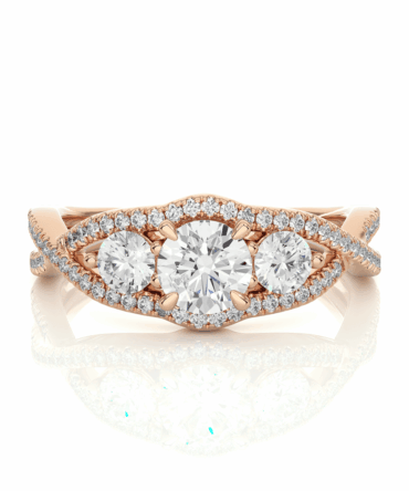 FEMALE THREE STONE RING