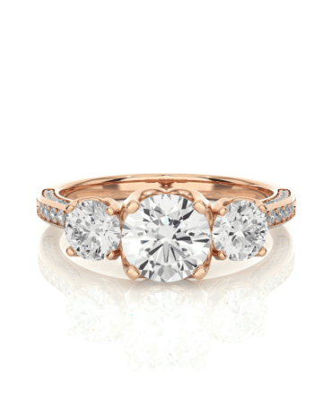 FEMALE THREE STONE RING