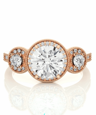 FEMALE THREE STONE RING