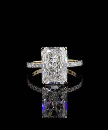 FEMALE HIDDEN HALO RING