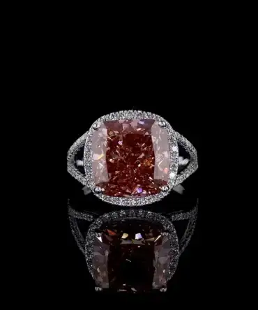 FEMALE HIDDEN HALO RING
